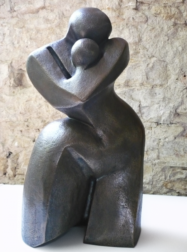 Statue "maternelle" by C.Chiavazza